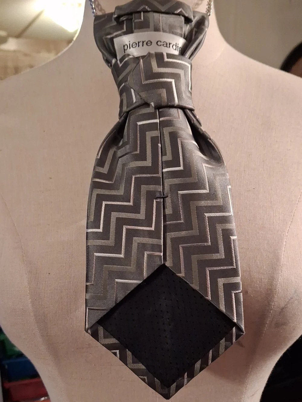 Pierre Cardin Upcycled Necktie Necklace